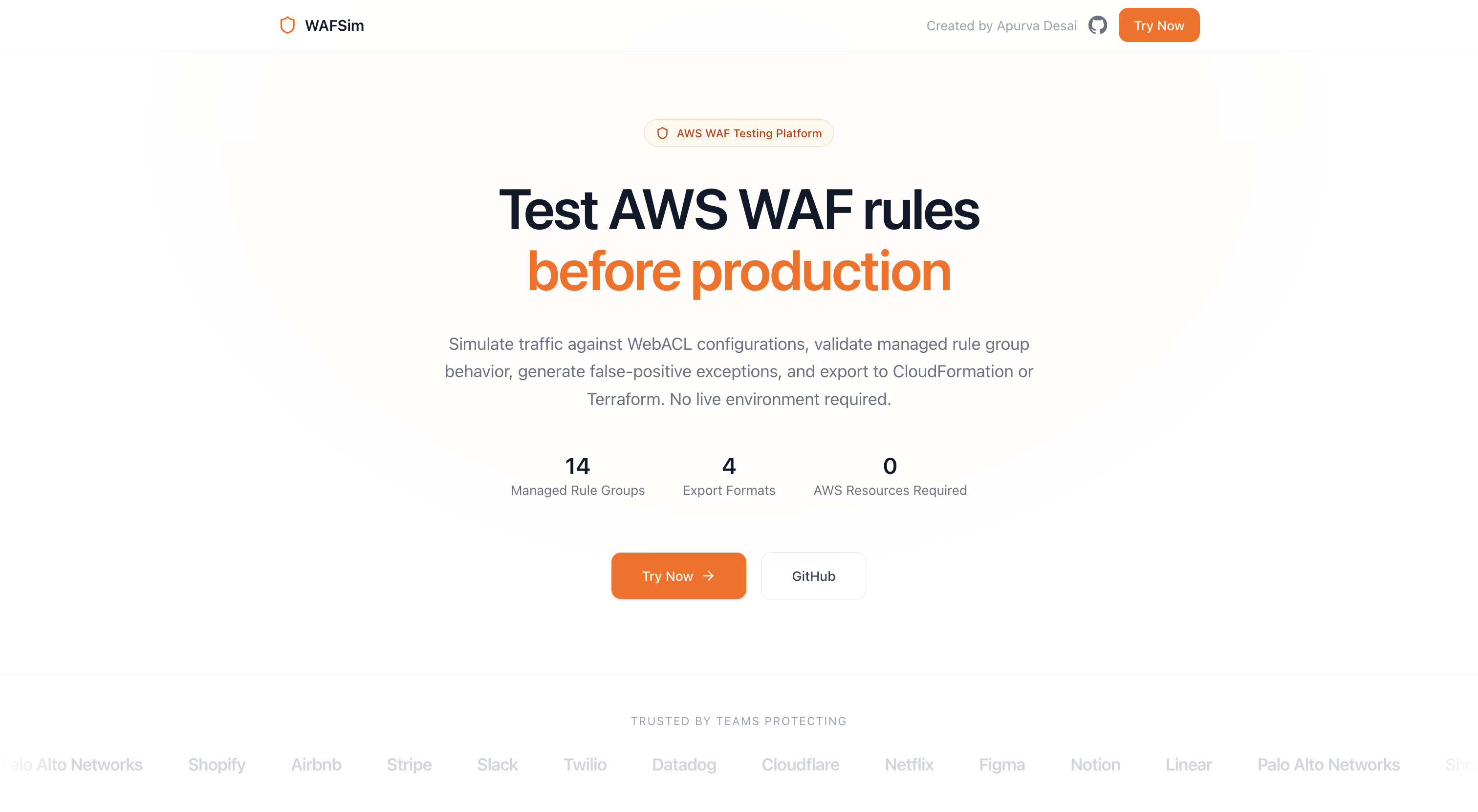 WAF Rule Simulator